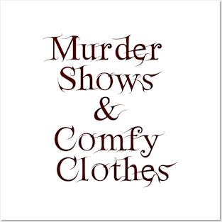 Murder Shows Posters and Art